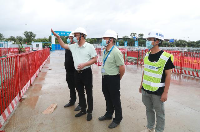 海口秀英区:服务专班下企业 为项目建设按下"加速键"